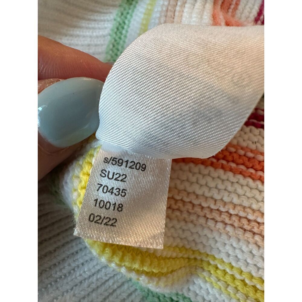 Loft Rainbow Striped Tank Size XSP - Picture 5 of 6